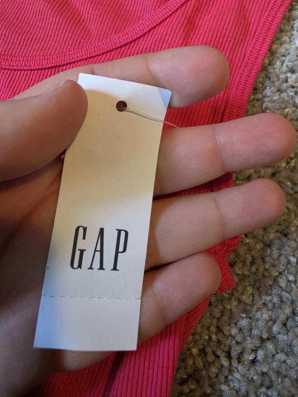 Gap Ribbed Tank Top - Picture 6 of 7